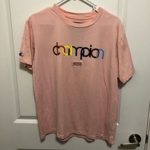 Champion x Kith Tee pink